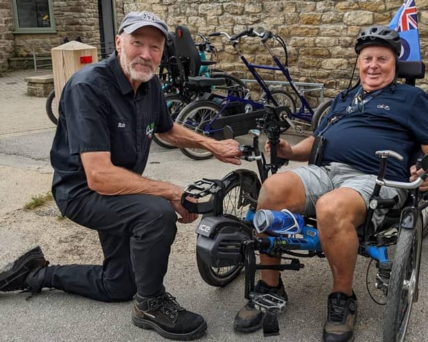 The public are being urged to vote for a North York Moors man who is in the running for a prestigious national accolade for the positive impact he has had on thousands of people’s lives by making cycling more accessible and inclusive.