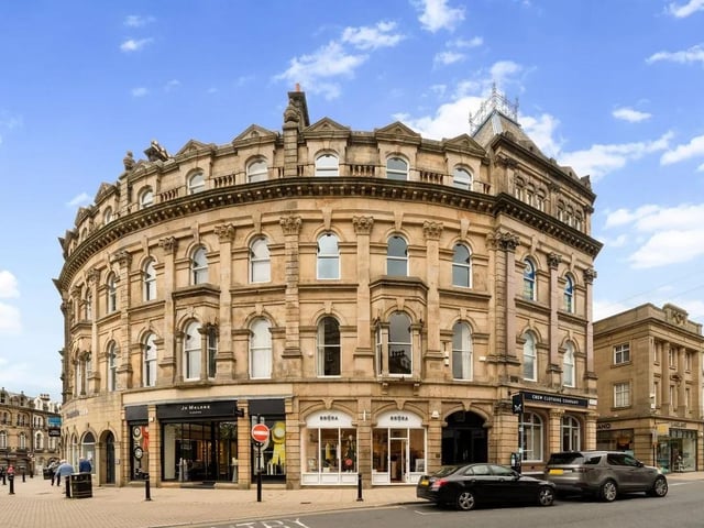 A prestigious address in Harrogate for a one-bedroom flat priced at £299,999.