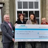 Wombleton Village Hall, a Grade II listed building. has received a £2,000 charitable donation from React Homecare Solutions.