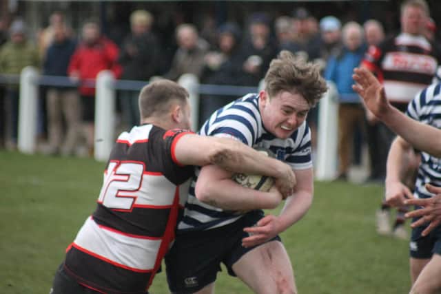 Joe Cheney leads another Panthers attack, Photo by Phil Gilbank