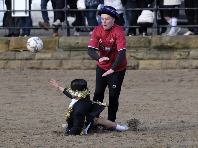Players commit to a challenge