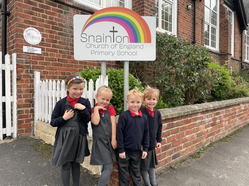 Snainton School maple class new starters.