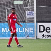 Kieran Weledji was in top form for Boro in their loss at Guiseley on Tuesday night.