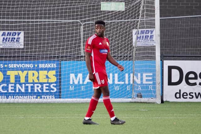 Kieran Weledji was in top form for Boro in their loss at Guiseley on Tuesday night.