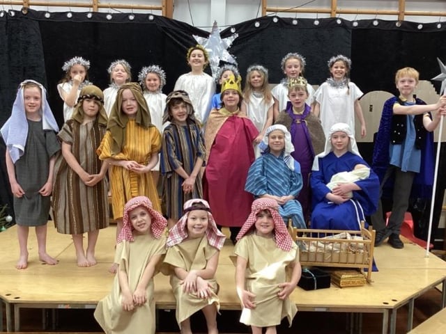 Wheatcroft School key stage two nativity.