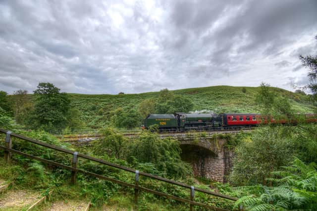 Goathland, a stunning moorland village, is a must see on the Coastliner bus route