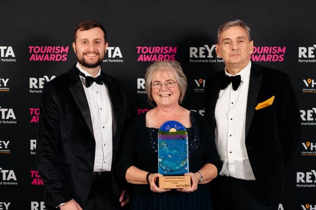 Sarah Hutchinson, of Bridlington, was recognised with the Remarkable East Yorkshire Passion Award.