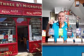 Members of the Yorkshire Wolds Branch of CAMRA (Campaign for Real Ale) have judged Three B’s Micropub in Bridlington the winner in the Branch area for 2024.