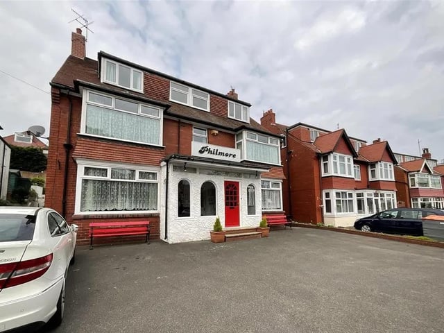 This 18 bedroom and 18 bathroom hotel is for sale with CPH with a guide price of £450,000.