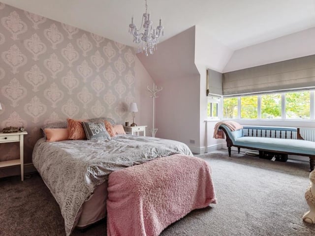 Another of the sizeable double bedrooms.