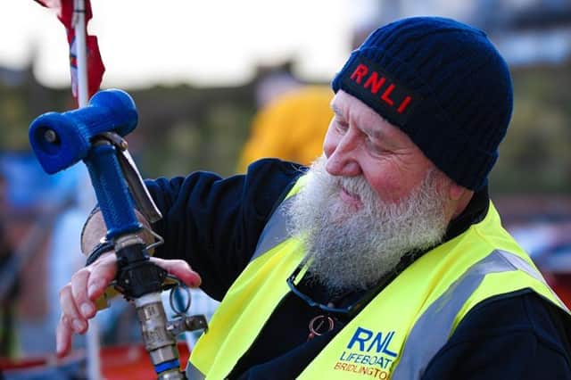 Bridlington RNLI volunteer Bob Taylor. Photo courtesy of RNLI/Mike Milner.