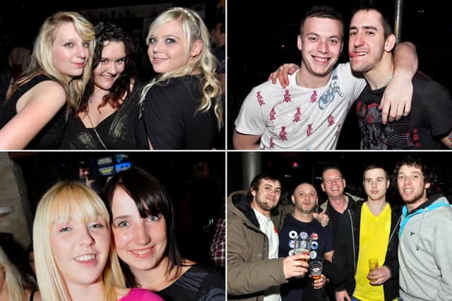 Who can you spot partying and drinking in these photos at Blue Lounge?