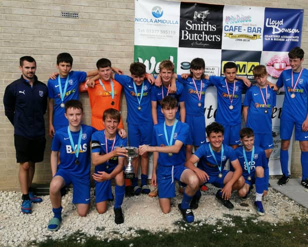 Heslerton Spiders U14s booked their place in the York FA Cup final.