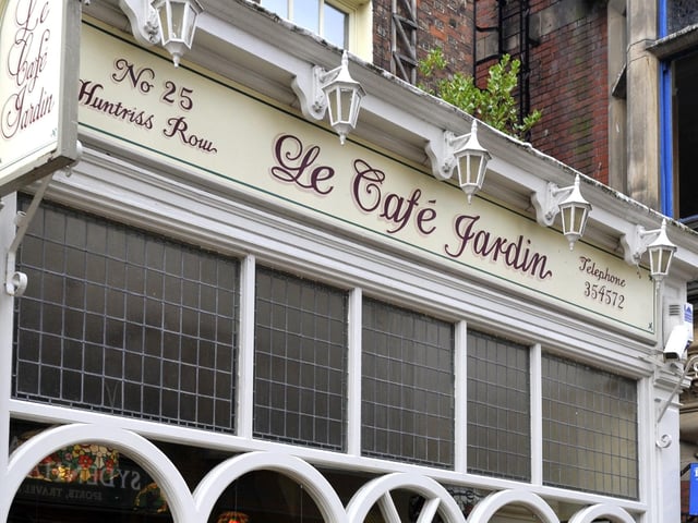 At number seven is Le Cafe Jardin, located on Huntriss Row.  A Tripadvisor review said: "Stumbled upon this café whilst visiting for the day, we ordered a variety of items off the lunch menu & we were all impressed, hot, fresh & tasty."