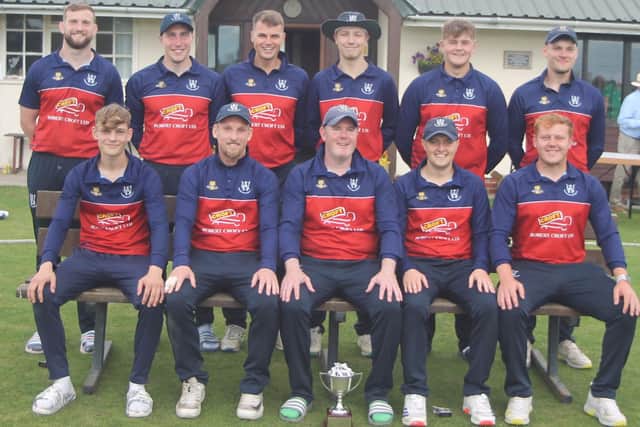 Woodhouse Grange CC 2nds claimed the Hunters Cup on Sunday. PHOTO BY PHIL GILBANK