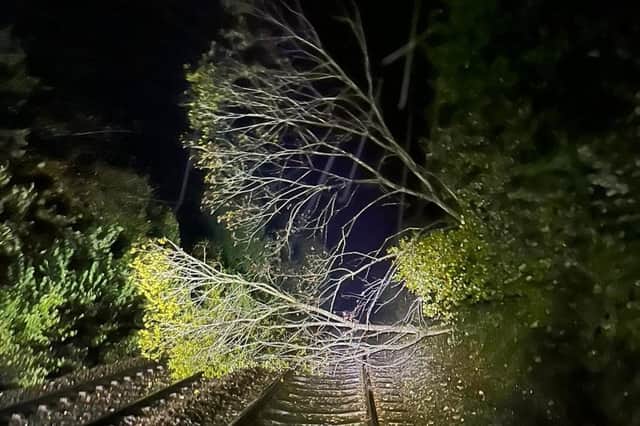 Network Rail are encouraging passengers in North and East Yorkshire to check before they travel as Storm Babet developes.