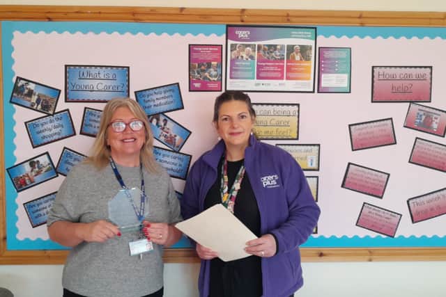 Filey Junior School has been recognised for its work with young carers