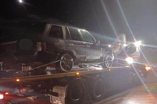 North Yorkshire Police have seized a vehicle in Whitby following document offences.