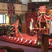 The Remembrance Service in 2021 - Image credit: Tom Fox