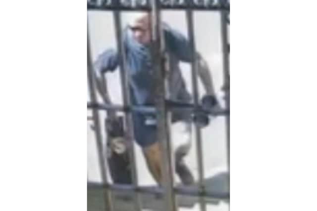 Police have released an image of a person they would like to speak to in connection with their enquiries