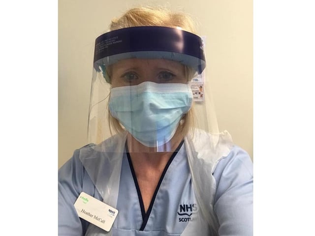 This is Heather McCall, a clinical support worker from the Royal Infirmary of Edinburgh.
