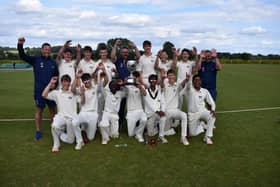 Scarborough College’s U15 defeated Millfield School in the final of the English Schools Cricket Association (ESCA) One Day Cup to become the first Yorkshire school to win the national cup outright.