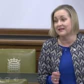 Alison Hume MP raises the Whitby bank conversion plan in Parliament.