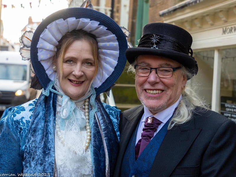 Getting into the Victorian spirit!