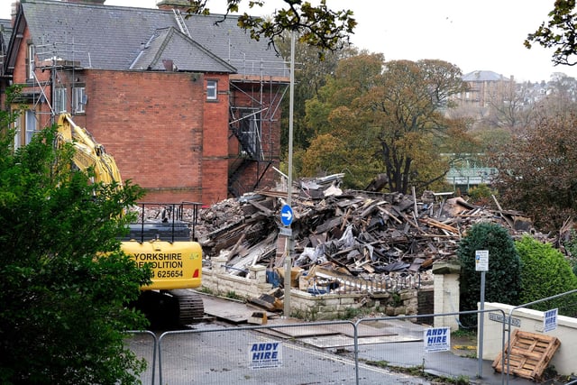 Demolition is set to be complete by Christmas.