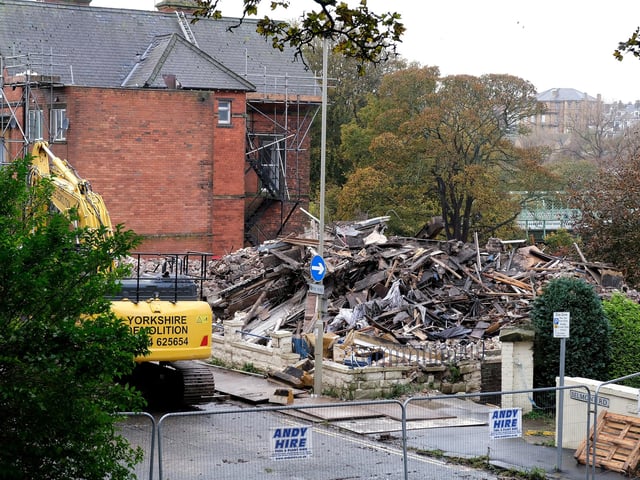 Demolition is set to be complete by Christmas.