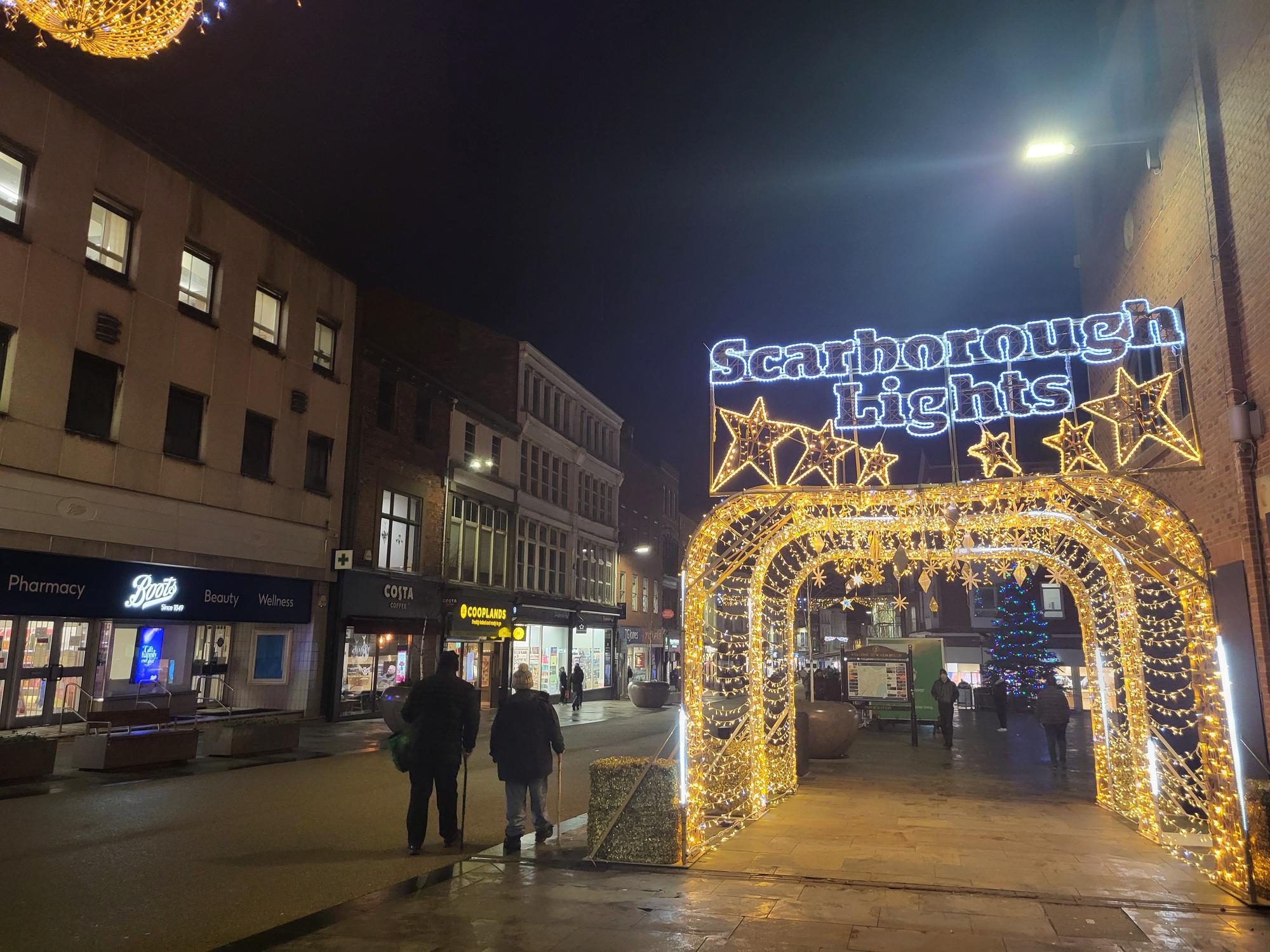 Scarborough’s Christmas lights secured after fears about future of ...