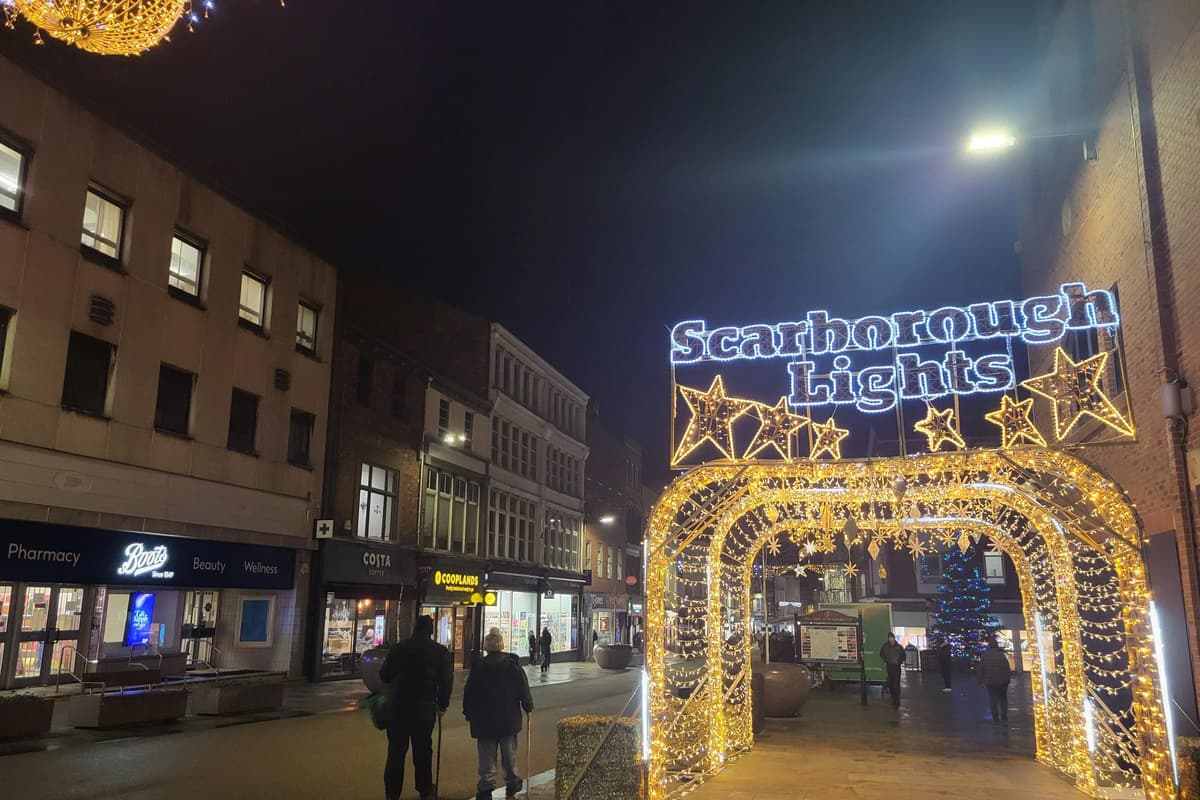 Scarborough’s Christmas lights secured after fears about future of ...