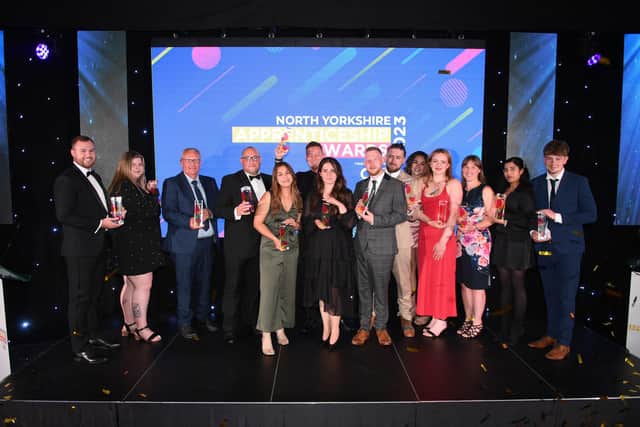 North Yorkshire Apprenticeship Awards 2023 at York Racecourse.