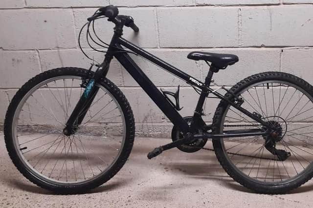Police have appealed for the owner of the bike to come forward