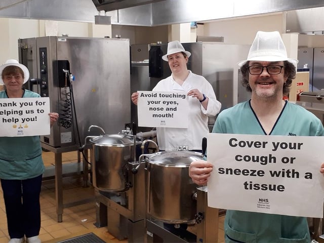 More staff from Western Isles Hospital.