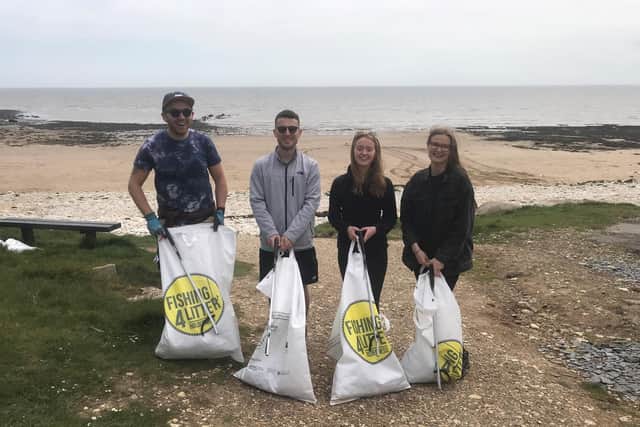 Regular beach cleans take place throughout the year. Photo: Ana Cowie
