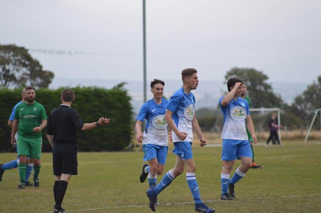 Matty Bean hit a hat-trick as Newitts Beckett League Division Two leaders Heslerton marched to a 5-0 win at home to Lealholm Reserves