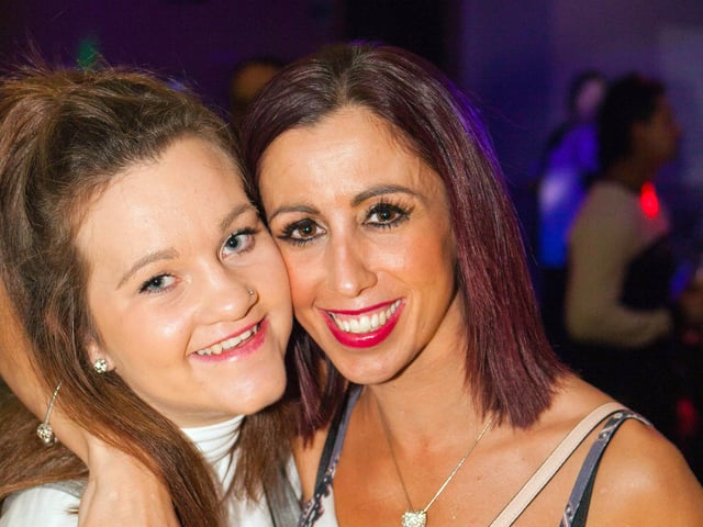 Jasmine and Becky look fabulous in Bar2B.