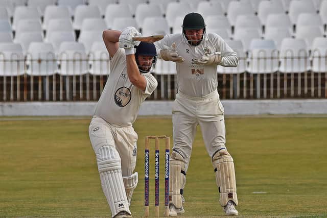 Rob Pinder played some glorious shots in his unbeaten 84.