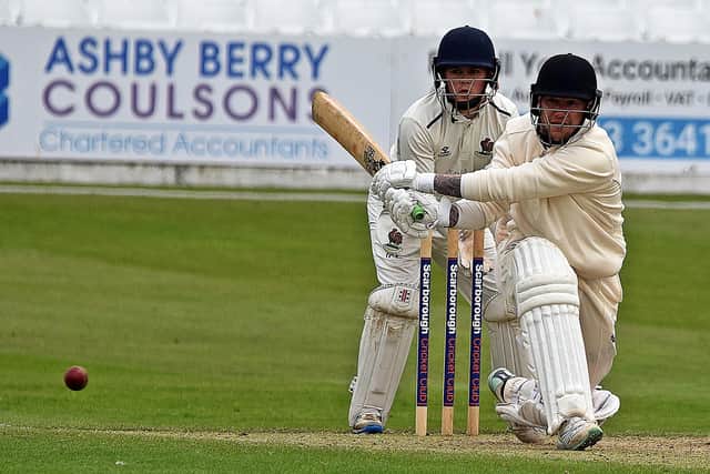 Ben Gill top-scored for his Scarborough side at Richmondshire with a battling 36.
