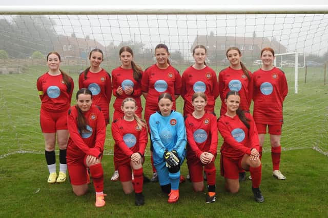 Scarborough Ladies FC Under-14s powered to a 10-0 home win against Strensall.