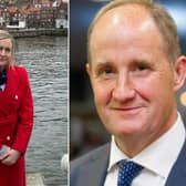 Scarborough and Whitby MP Alison Hume, and Thirsk and Malton MP Kevin Hollinrake.