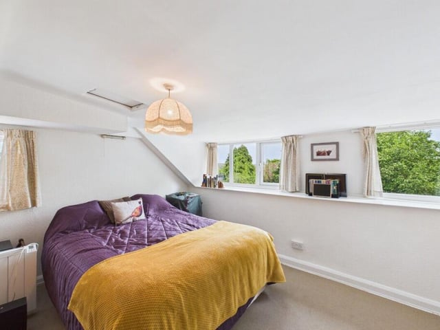 Another of the property's double bedrooms.