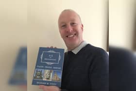 Bridlington-based author Richard M Jones with his new book entitled ‘A-Z of Bridlington’.