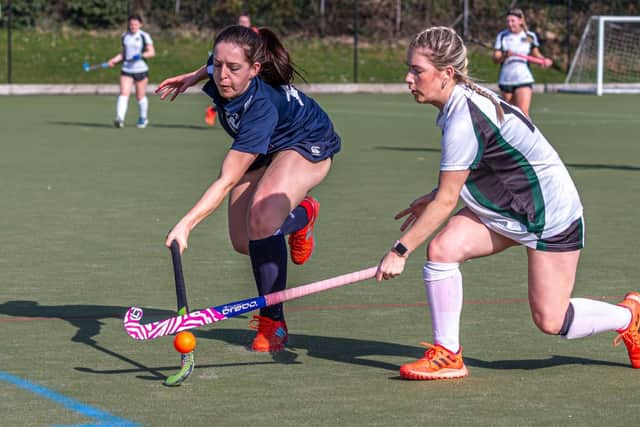 Whitby Hockey Club Ladies won 4-0 at home to Marton Furness. Photo by Brian Murfield