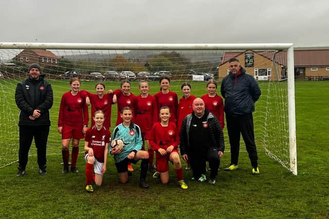 Scarborough Ladies Under-12s Reds lost out 1-0 to Strensall Tigers