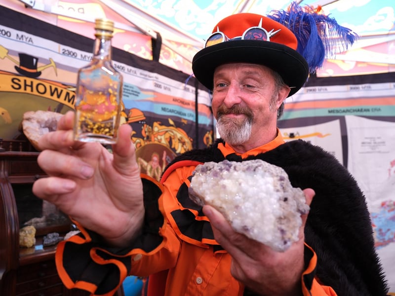 Time for some magic potions and crystals.
picture: Richard Ponter
