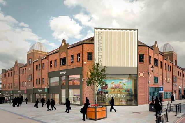 It is hoped the new look complex would attract visitors to the town