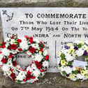 A memorial stone to commemorate the 1984 tragedy was erected in Chapel Street, Flamborough. Photo: Paul Atkinson PA Press & PR.