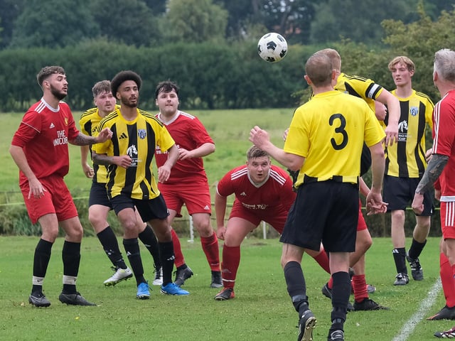 Scalby earned a 4-2 home win against Richmond Town Academy in the North Riding FA Saturday Challenge Cup on Saturday September 7 2024. PHOTOS BY RICHARD PONTER